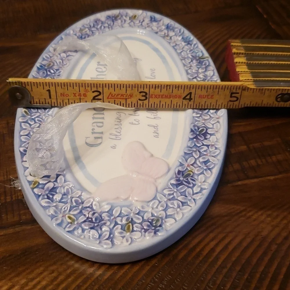 Harmony Grandmother ceramic hanging plate